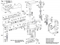 Bosch 0 612 202 001  Rotary Hammer 250 V / Eu Spare Parts